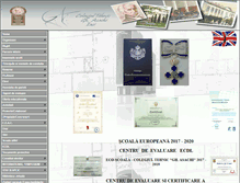 Tablet Screenshot of colegiulasachi.ro